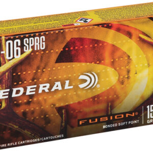 Federal Fusion Rifle Ammunition .30-06 Sprg 150 gr BTSP 2790 fps - 20/ct