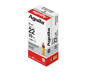 Aguila Super Extra Rimfire Ammunition .22 Short 29 gr SP 1095 fps 50/ct