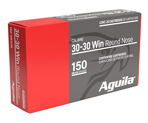 Aguila Rifle Ammunition 30-30 Win 150gr SP 2380 fps 20/ct