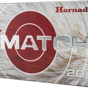 Hornady V-Match Rifle Ammunition 6.5 Creedmoor 100gr ELD-VT 20/ct