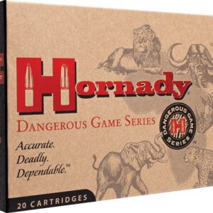 Hornady Dangerous Game Rifle Ammunition .375 Ruger 300gr DGS 2660 fps 20/ct