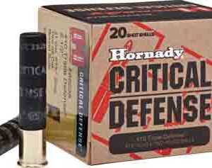 Hornady 410 Critical Defense Shotgun Ammunition - .410 ga -  2 1/2" -  1 slug 2 balls Slug - #000 - 750 fps - 20/box