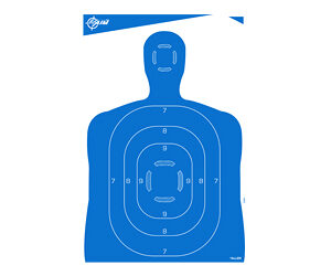 Allen EZ AIM Blue Silhouette Paper Targets 23"x35"- 4/ct