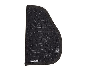 Black quilted half saddle pad with geometric stitching and a small GALLEN label on the lower left