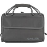 Gray Allen-branded carrying case with dual handles and a front flap pocket, closed with zippers on sides.
