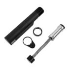 Travel wine opener kit with corkscrew, foil cutter, stopper, and carrying case