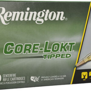 Remington Core-Lokt Tipped Rifle Ammunition .308 Win 150gr PT 2840 fps 20/ct