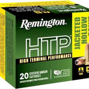 Remington HTP Handgun Ammunition .30 SC 100gr JHP 1235 fps 20/ct