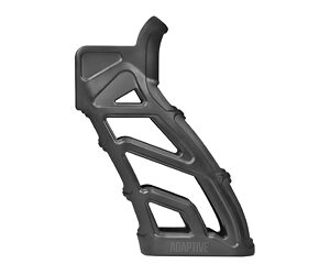 Black plastic frame with geometric cutouts and a curved top, branded 'ADAPTIVE' at the base.