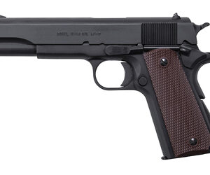 1911A1 GI SPECS MATTE BLK FINISH 9MM 5IN BBL W/WOOD GRIPS