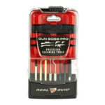 Red Gun Boss Pro precision cleaning tools kit in a clear case, showing six precision bits.