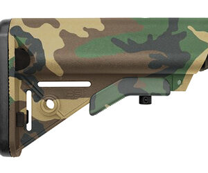 B5 SOPMOD STK MIL-SPEC WOODLAND