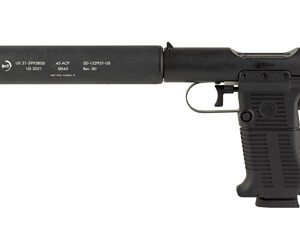 B&T Six45 Bolt Action Handgun .45 ACP 8rd Magazine 3.5" Barrel Black Suppressor Sold Separately