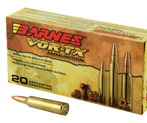 Barnes VOR-TX Rifle Ammunition .22-250 Rem 50 gr TSX 3830 fps 20/ct