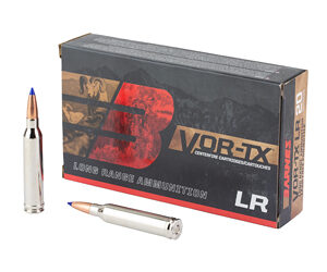 Barnes VOR-TX Long Range Rifle Ammunition 7mm Rem Mag 139 gr LRX-BT 20rd