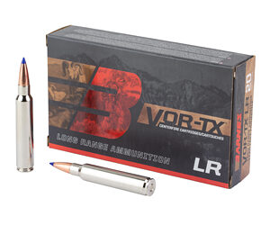 Barnes VOR-TX Long Range Rifle Ammunition .338 Rem Ultra Mag 250 gr LRX-BT 2910 fps 20/ct