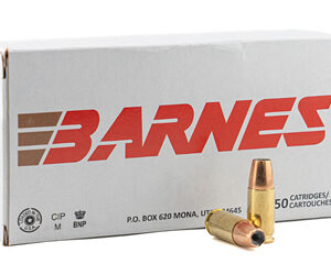 Barnes Defense JHP Sierra JHP Handgun Ammunition 9mm Luger 124gr JHP 1090 fps 50/ct