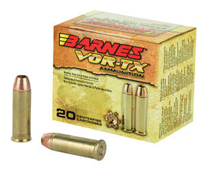 Barnes VOR-TX Handgun Ammunition .44 Mag 225 gr XPB 1145 fps 20/box