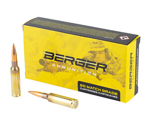 Berger Bullets Hybrid OTM Tactical Match Grade Ammunition 6.5 Creedmoor 130 gr 2921 fps 20/ct