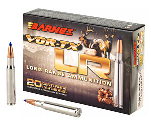 Barnes VOR-TX Long Range Rifle Ammunition .30-06 Sprg 175gr LRXBT 2800 fps 20/ct