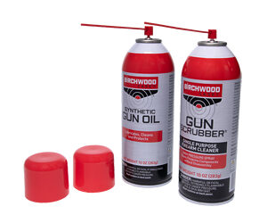 Birchwood Casey Gun Scrubber & Synthetic Gun Oil-10oz Aerosol  2-Pack