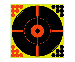 Birchwood Casey Shoot-N-C Adhesive 12" Round "X" Targets - 120 Pasters