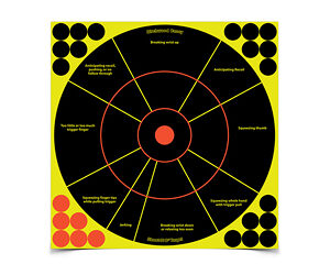Birchwood Casey Shoot-N-C 12 inch Handgun Trainer Target - 5 targets