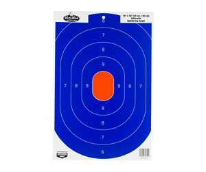 Birchwood Casey Dirty Bird Silhouette Target - 12"x18" Blue/Orange 8 Pack