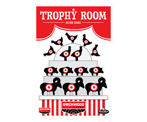 Birchwood Casey Dirty Bird "Trophy Room" Target 12"x18" 6/ct