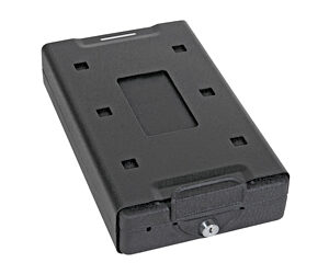 Bulldog Car/Personal Handgun Safe with Key Lock Mounting Bracket and Cable