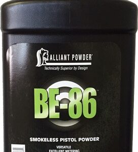 Alliant BE-86 Smokeless Pistol Powder 8 lb