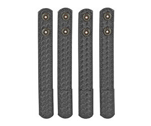 Bianchi Model 7906 AccuMold Elite Belt Keeper - 4 Pack Basket Black