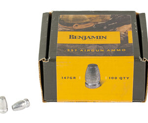 Benjamin Flat Point Airgun Bullet .357 Cal 147 gr 100/ct