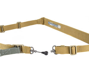 Blue Force Gear Vickers 221 Sling Red Swivel Padded Coyoted Brown