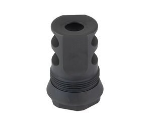Banish 4578 30-Gold Muzzle Brake 1/2x28 Black