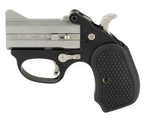 Bond Arms Stinger "Fireball" Handgun 22 Mag 2rd Capacity 3" Barrel Matte Stainless Steel with Black Grips