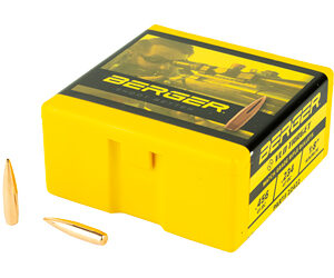 Berger Match Grade Target Bullets .22 cal .224" 80 gr VLD Target 100/ct