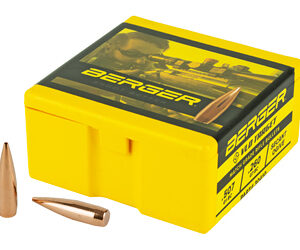 Berger Match Grade Target Bullets .30 cal .308" 168 gr VLD Target 100/ct