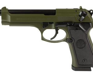 Beretta 92FS Handgun 9mm Luger 18rd Magazines (2) 5.1" Threaded Barrel OD Green