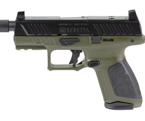 Beretta APX-A1 Compact Tactical Handgun 9mm Luger 15(1)/17(2)rd Magazines 4.2" ODG Frame