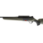 Long hunting rifle with a scope, shown in profile against a white background.