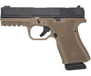 Black Rain Frontline Handgun 9mm Luger 15rd Magazine 3.75" Barrel FDE/Black Finish Optic Ready