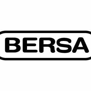 BERSA logo: the brand name in bold black letters inside a rounded capsule outline.