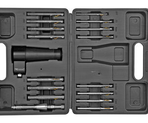 BSA BORESIGHTER KIT W/ ADJ ARBOR BLK