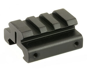 Burris 1-Piece 1/2" Picatinny Riser Mount - Matte Black