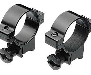 Burris Deluxe Aluminum .22 Rings 1" Medium 0.80 in Actual Height - Gloss