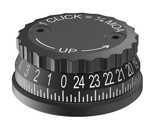 Burris Synergy Knob Advanced Capped Black