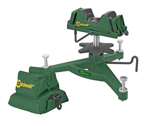 Battenfeld Caldwell The Rock Deluxe Front Rest with Rear Bag filled