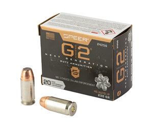 Speer Gold Dot Handgun Ammunition .45 Auto(+P) 230 gr G2 910 fps 20/ct