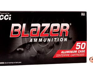CCI Blazer Aluminum Handgun Ammunition .380 ACP 95 gr FMJ 945 fps 50/box